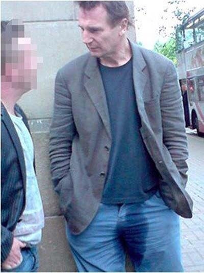 What is up with Liam Neeson constantly peeing his pants? – F*XOXO - Does Liam Neeson Pee His Pants A Lot
