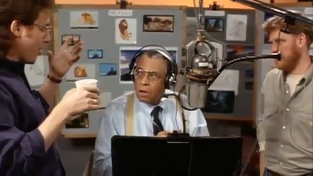 James Earl Jones Nathan Lane And Ernie Sabella From Behind The KlrX